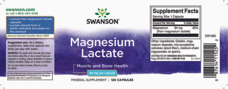 magnesio lactate hechos