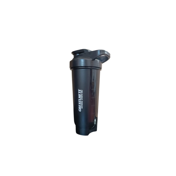 Shaker Negro 700 ml / 24 Oz Greatlhete - Imagen 2