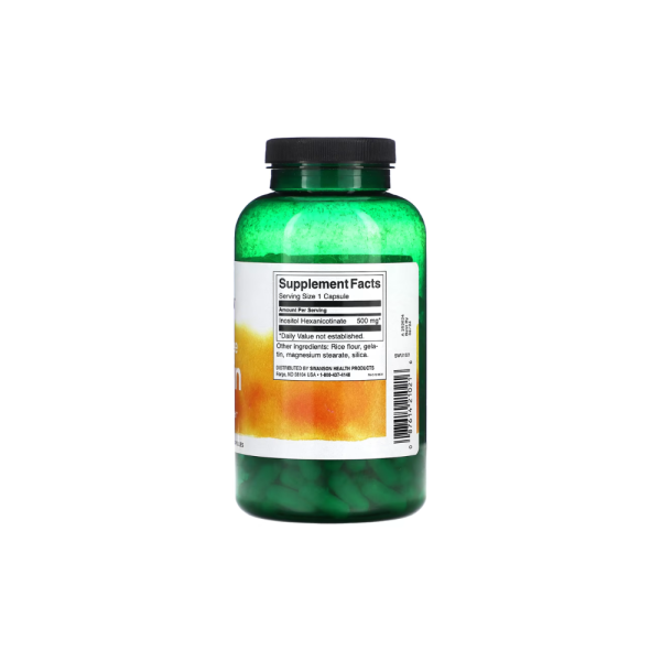Niacina Flush Free 500 mg 240 Cápsulas Swanson - Imagen 2