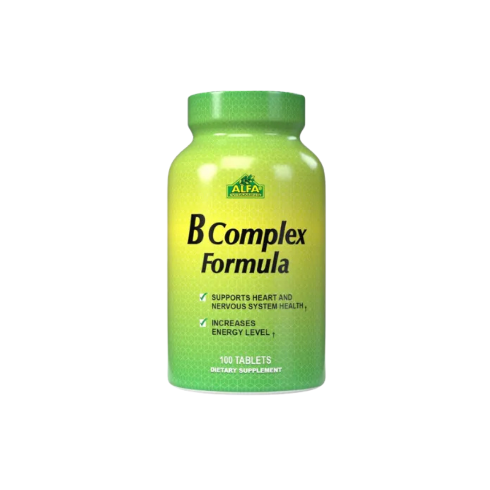 Complejo B 100 tabletas Alfa Vitamins