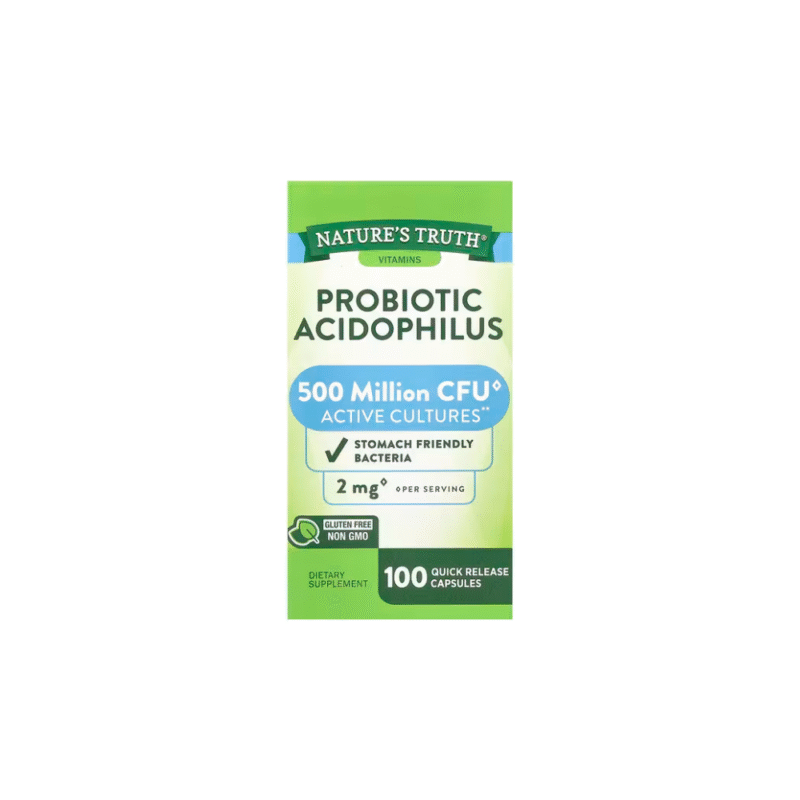 Acidophilus probiótico 100 cápsulas