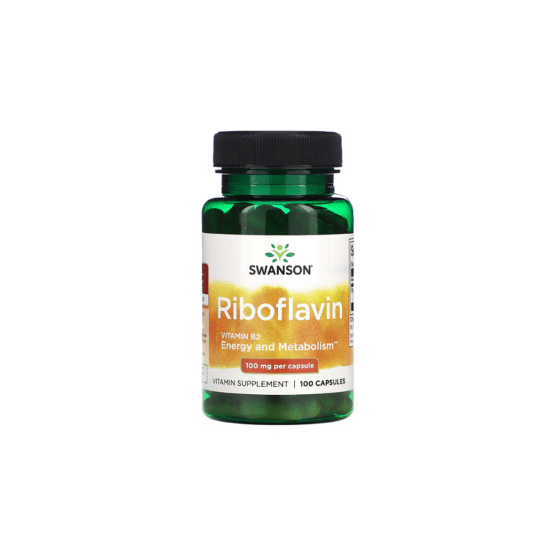 Riboflavin 100 mg 100 capsulas