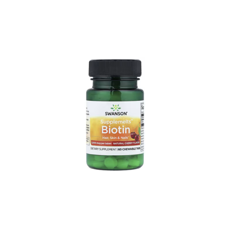 BIOTIN 5000 MCG 60 TABLETAS