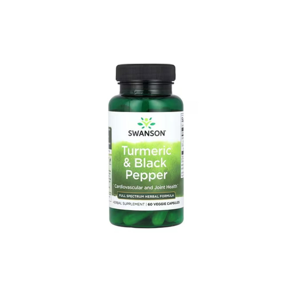 Curcuma y pimienta 60 capsulas