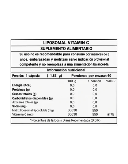 Vitamina C Liposomal 1650 mg Nature's Truth | 60 Softgels - Imagen 2
